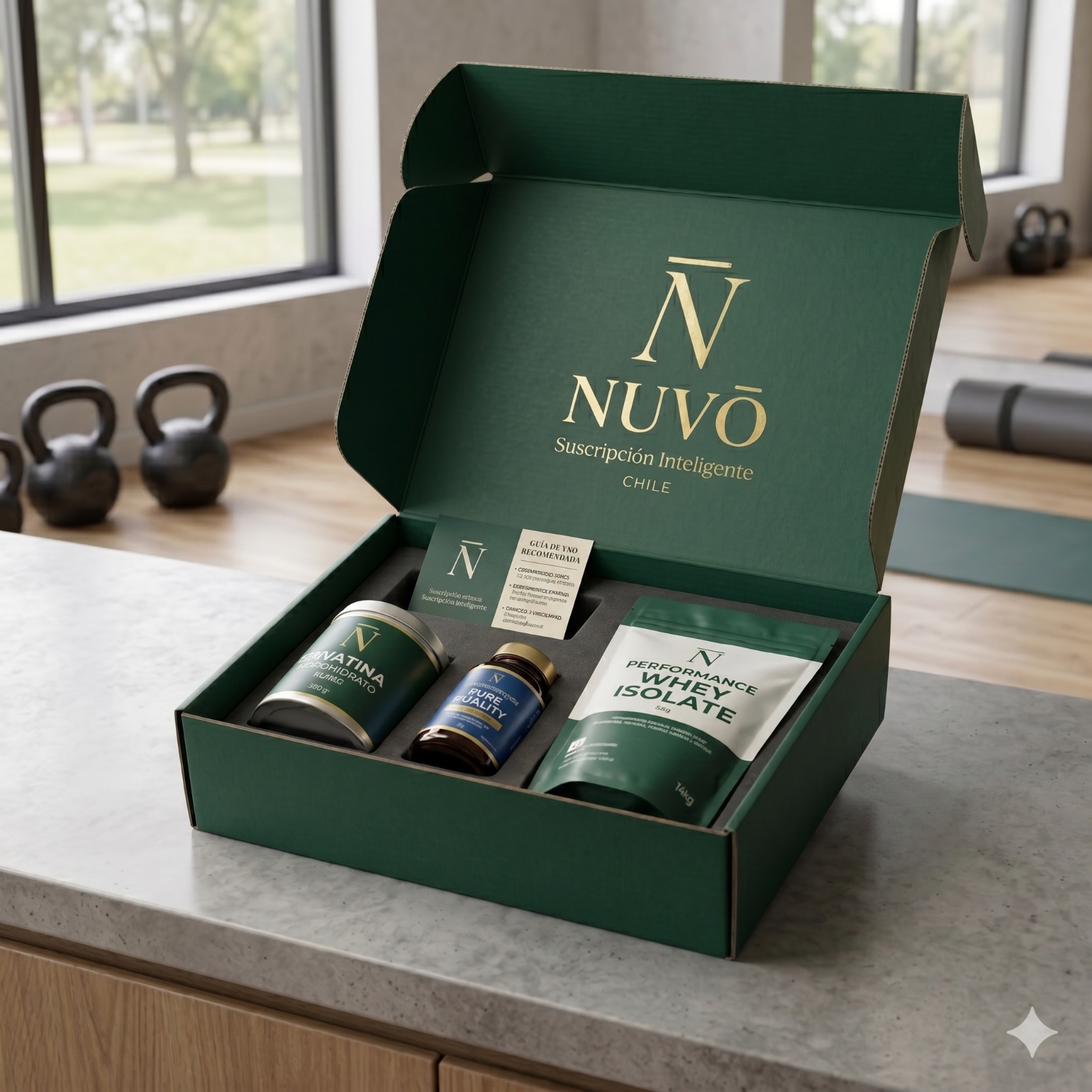 Caja de suplementos NUVŌ — suscripción mensual personalizada